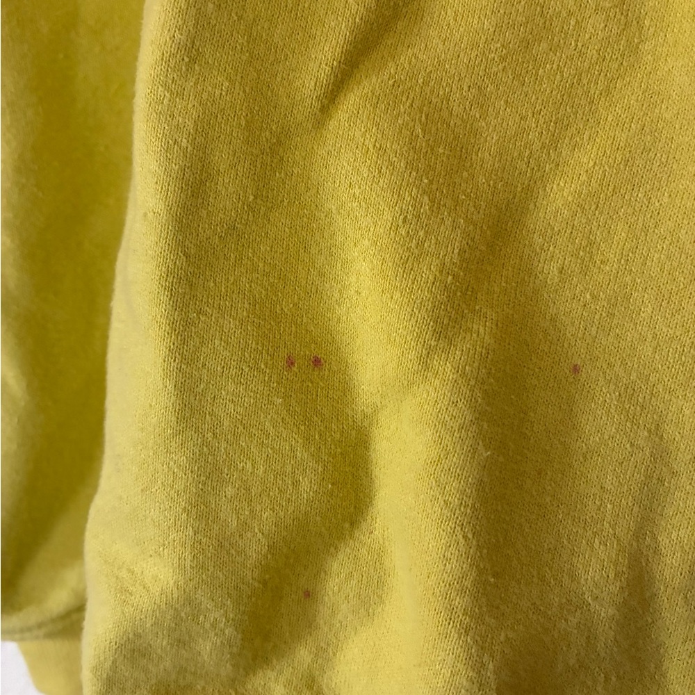 Aliya Wanek Citron Cotton Ami Crewneck Sweatshirt size small - Picture 7 of 9